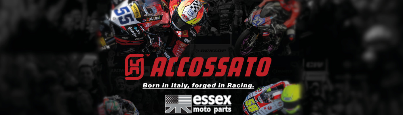 Accossato: collaborazione con Essex Moto Parts per il mercato del Nord America