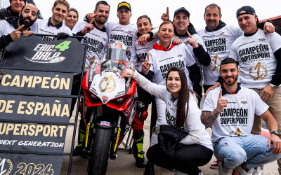 El equipo Speed Racing se proclama campeón de España de Supersport con las bombas radiales Accossato