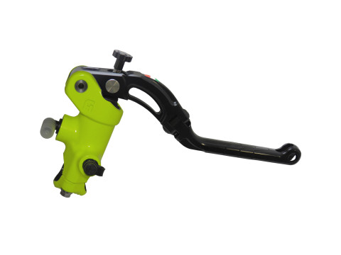 Accossato Radial Brake Master Cylinder With Painted Body 19x18 with black revolution lever