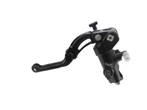 Accossato Radial Clutch Master Cylinder PRS 16x15-16-17 With Black Anodyzed Body and Colourful Revolution Lever (nut+insert)