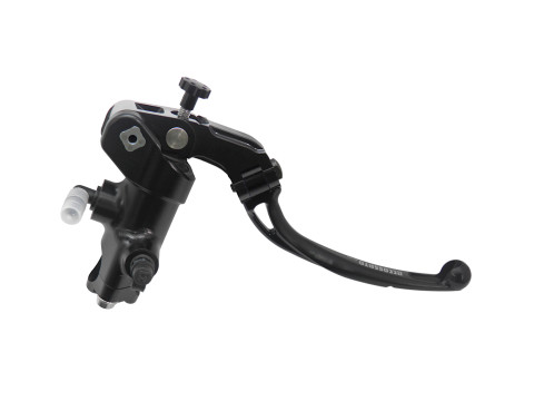 Accossato Radial Brake Master Cylinder PRS 19x17-18-19 With Black Anodyzed Body and Colourful Revolution Lever (nut+insert)