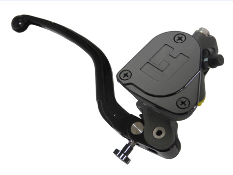 Accossato Radial Brake Master Cylinder 19x18 With integrated fluid reservoir and Colourful fixed lever (nut+lever)