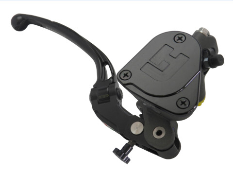 Accossato Radial Brake Master Cylinder 19x19 With integrated fluid reservoir and Colourful folding lever (nut+lever)