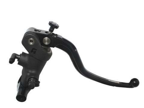 Accossato Radial Brake Master Cylinder Accossato 19x18 With anodyzed black body and fixed Colourful lever, for handlebars with diameter of 25,4 mm
