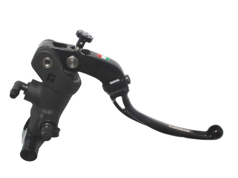 Accossato Radial Brake Master Cylinder Accossato 19x19 With anodyzed black body and Colourful folding lever, for handlebars with diameter of 25,4 mm