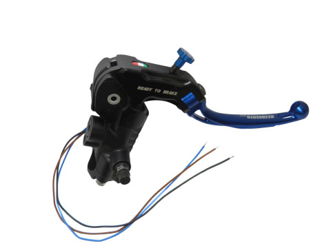 Accossato Ready To Brake Master Cylinder 16x18 With Colourful Folding Lever (nut + lever)