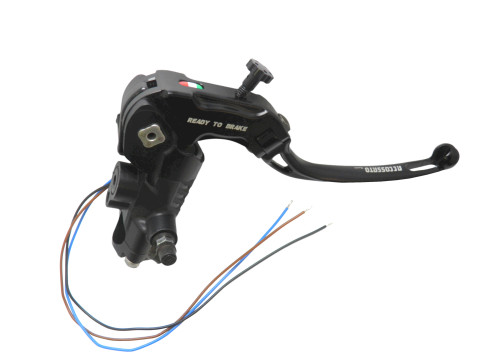 Accossato Ready To Brake Master Cylinder PRS 19x17-18-19 With Colourful Folding Lever (nut + lever)