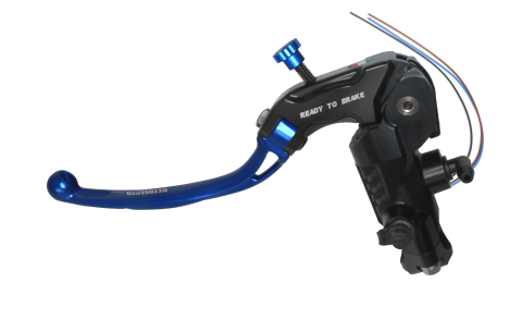 Clutch Master Cylinder Ready To Brake Accossato 16x16 With Colourful Folding Lever (nut + lever)