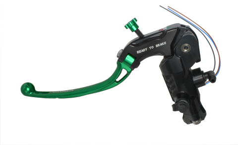 Clutch Master Cylinder Ready To Brake Accossato 16x18 With Colourful Folding Lever (nut + lever)