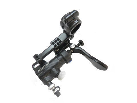 Accossato Thumb brake master cylinder - piston diam. 10.5 mm - With Long Lever and Bracket included
