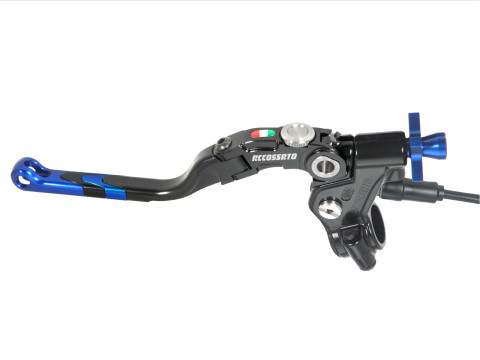 Accossato Cable Full Clutch With Colourful Revolution Lever (nut+insert+adjuster), with switch included