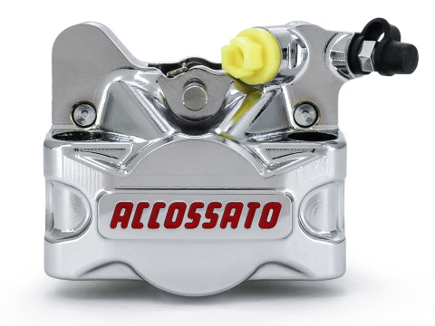 Accossato Radial Brake Caliper CNC-worked 60mm Distance With Pistons in Aluminium
