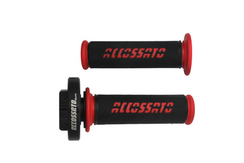 Accossato Single Cable Quick Throttle Control, Without Cables (Only Compatible With CU002), And GR006 Grips Included