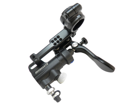 Accossato Thumb brake master cylinder - piston diam. 13.5 mm - With Long Lever and Bracket included