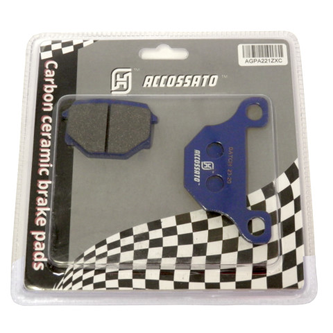 Brake pads for Aprilia, Suzuki brand Accossato code AGPA221