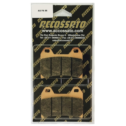 Pastiglie freno per Aprilia, Benelli, Ducati, KTM, Yamaha marca Accossato codice AGPA96