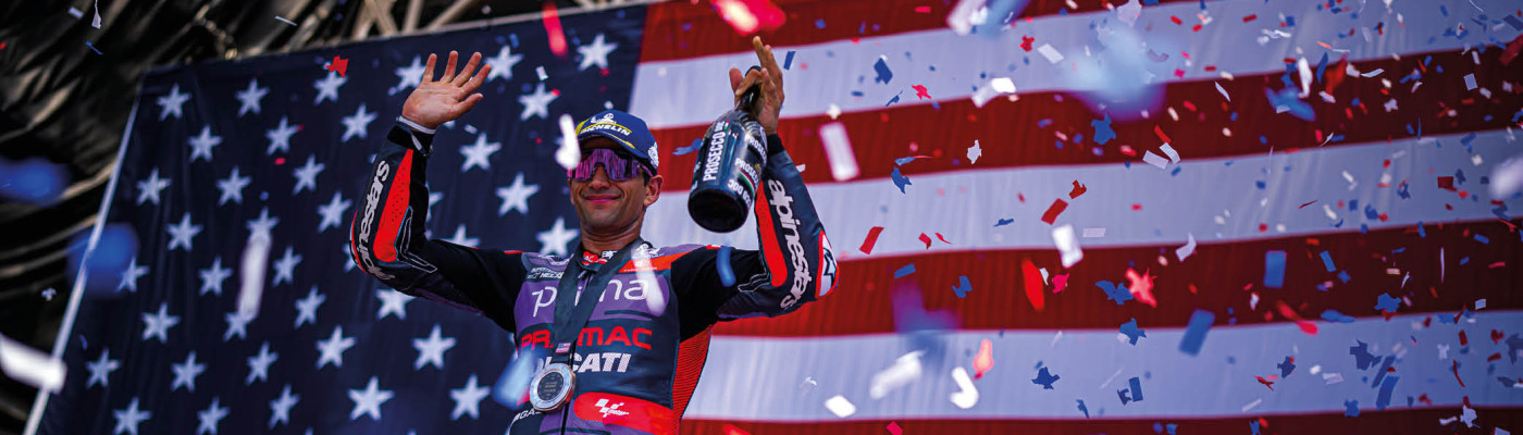 Jorge Martin put on a show during the Grand Prix of the Americas in the United States