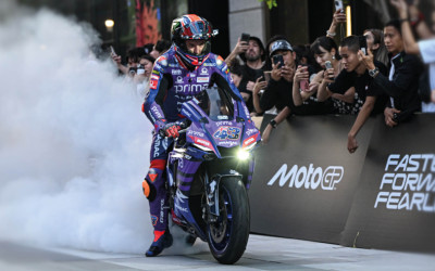 Prima Pramac Racing y Accossato Brillan en el Lanzamiento de MotoGP en Bangkok 2025