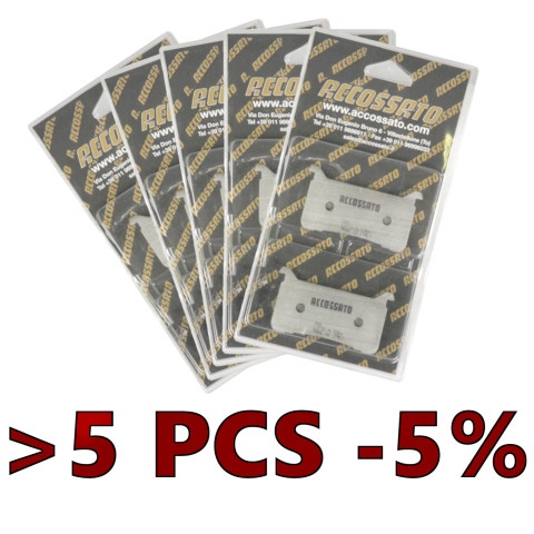 Pastiglie freno per Aprilia, Ducati, Honda, Kawasaki, KTM, Piaggio, Yamaha marca Accossato codice AGPA42